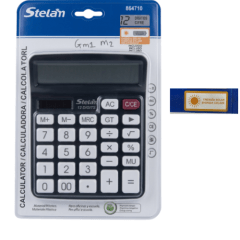 CALCULADORA 12 DIGITOS SOLAR