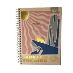 Cuaderno Especial 150 hojas REY LEON SAFARI ARTEL