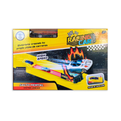 PISTA DE CARRERA CON BOTON DE EXPULSION