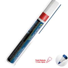 MARCADOR ÓLEO PERMANENTE ROJO LAVORO