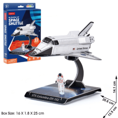 CubicFun, Transbordador Espacial, Puzzle 3D, 23 piezas