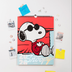 CALENDARIO SNOOPY 2026  / MOOVING