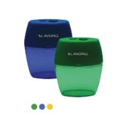 SACAPUNTA PLASTICO C/DEPOSITO 2 ORIFICIOS GRANDE