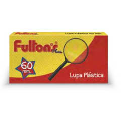 Lupa plástica negra 60 mm  Fultons
