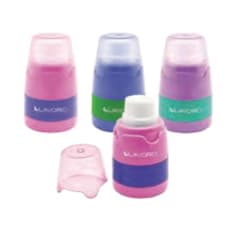 SACAPUNTAS CON GOMA CON DEPOSITO 2 ORIFICIOS