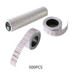 SATO BLANCO DOBLE LINEA ROJA 500PCS SET 10 Uds / NUOVO