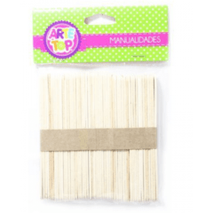 PALO HELADO NATURAL 50 UDS / ARTE TOP