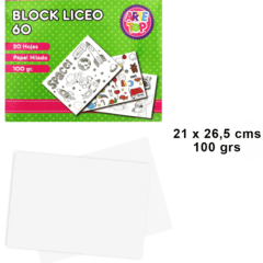 BLOCK DIBUJO LICEO 60 / ARTE TOP