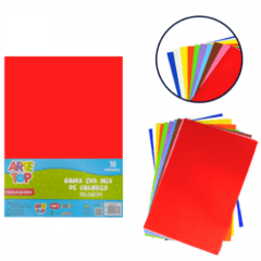 GOMA EVA LISA 20x30 MIX 10 PIEZAS/ ARTE TOP