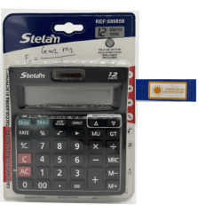 Calculadora electrónica 12 dígitos Stelam