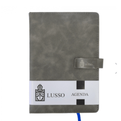 AGENDA  A5 NEO GRAY / LUSSO