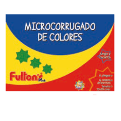 ESTUCHE CARTON MICROCORRUGADO 6 PLIEGOS FULTON