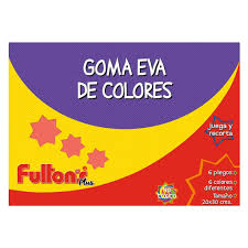 CARPETA C/PAPEL GOM EVA 6 HJS. FULTONS