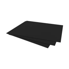 CARTON PIEDRA NEGRO DOBLE LADO 38 X 54 CM