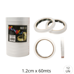CINTA ADHESIVA 12 MM X60 MTS/  NUOVO