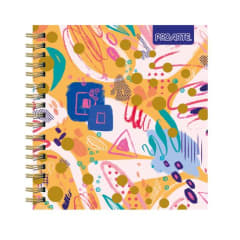 CUADERNO PROARTE ESPIRAL DUAL 200 HJ PUNTOS 17x17CM