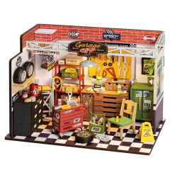Garage Workshop Maqueta Miniatura Puzzle 3D ROBOTIME