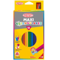 Est. 12 Lapices de colores Maxi Artel 5m