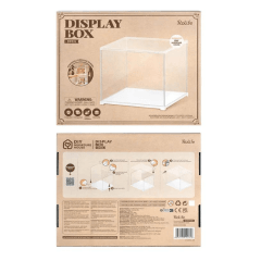 Caja exhibidor Crystal Clear para miniaturas Robotime