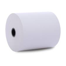 Rollos Papel Térmico 80mm X 80mts Largo Color Blanco