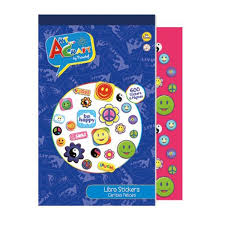 STICKERS LIBRO CARITAS FELICE 6 PàGINAS