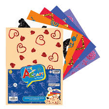 GOMA EVA ESTAMPADA GLITER 6 PIEZAS 2 MM / ART&CRAFT