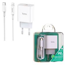 Cargador Hoco C76A 3.0 Tipo C a Lightning con cable para iPhone