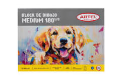 Block Medium nº 180 1/8 20 Hojas / ARTEL