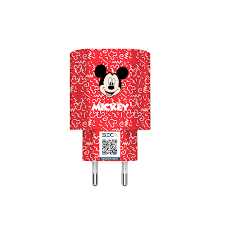 CARGADOR PARED + CABLE MICKEY TIPO C