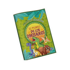 LIBRO PARA COLOREAR INFANTIL  DINOSAURIOS