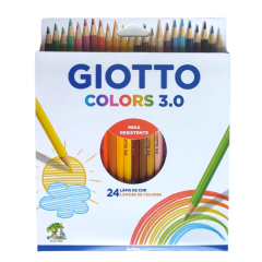 GIOTTO LÁPIZ DE COLOR 3.0 - 24 COLORES