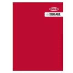 Cuaderno College 100 Hojas 7 Mm – Rojo, Amarillo, Verde / Artel
