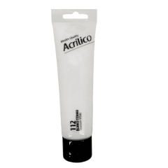 Acrílico Artel 100ml blanco titanio 112