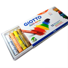 GIOTTO LÁPIZ PASTEL ÓLEO 12 COLORES