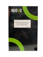 LIBRO REGISTRO ASISTENCIA 50 HJS / NUOVO