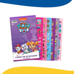 LIBRO DE STICKERS 6 PAG PAW PATROL NIÑA