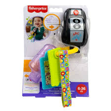 JUGUETE PARA BEBES LLAVE DE AUTO FISHER PRICE