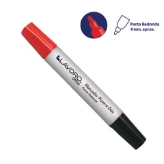 MARCADOR DE PIZARRA DOBLE,  PUNTA REDONDA / LAVORO