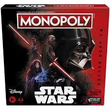 JUEGO DE MESA FAN MONOPOLY DARK SIDE STAR WARS