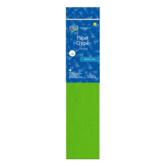 PAPEL CREPE 50 X 200 CMS VERDE LIMON ART & CRAF