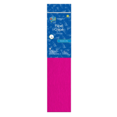 PAPEL CREPE 50X200 CM.FUCSIA /ART & CRAF