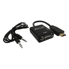 Adaptador HDMI con Audio a VGA | Datacom