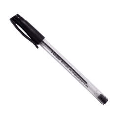 LAPIZ PASTA PUNTA MEDIA 1.0MM NEGRO TRANSPARENTE FULTON