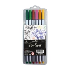 PLUMON PROARTE FINELINER 12 COLORES
