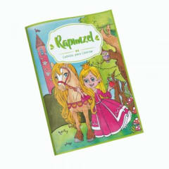 CUENTO PARA COLOREAR  RAPUNZEL / PRONOBEL