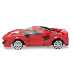 Auto Radio Control Red Race car Armable CaDA