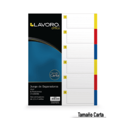 SEPARADOR   VINILICO DIVISIONES/ LAVORO
