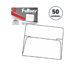 SOBRE DIANA 136X93MM BLANCO 50 UND / FULTONS