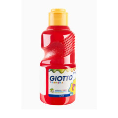 GIOTTO TÉMPERA 250 ML ROJO
