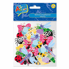 FIGURA BICHITOS GOMA EVA 50 pcs